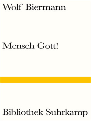 cover image of Mensch Gott!